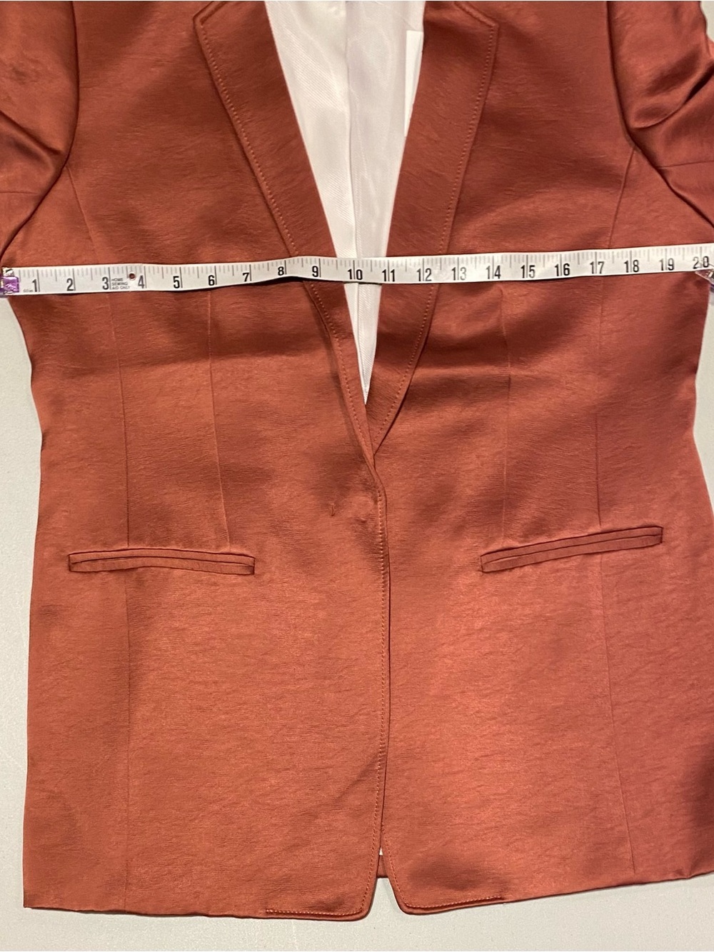 Banana Republic Satin Blazer in Copper - Picture 6 of 7